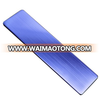 Wholesale Customized anodized aluminium alloy metal name badge